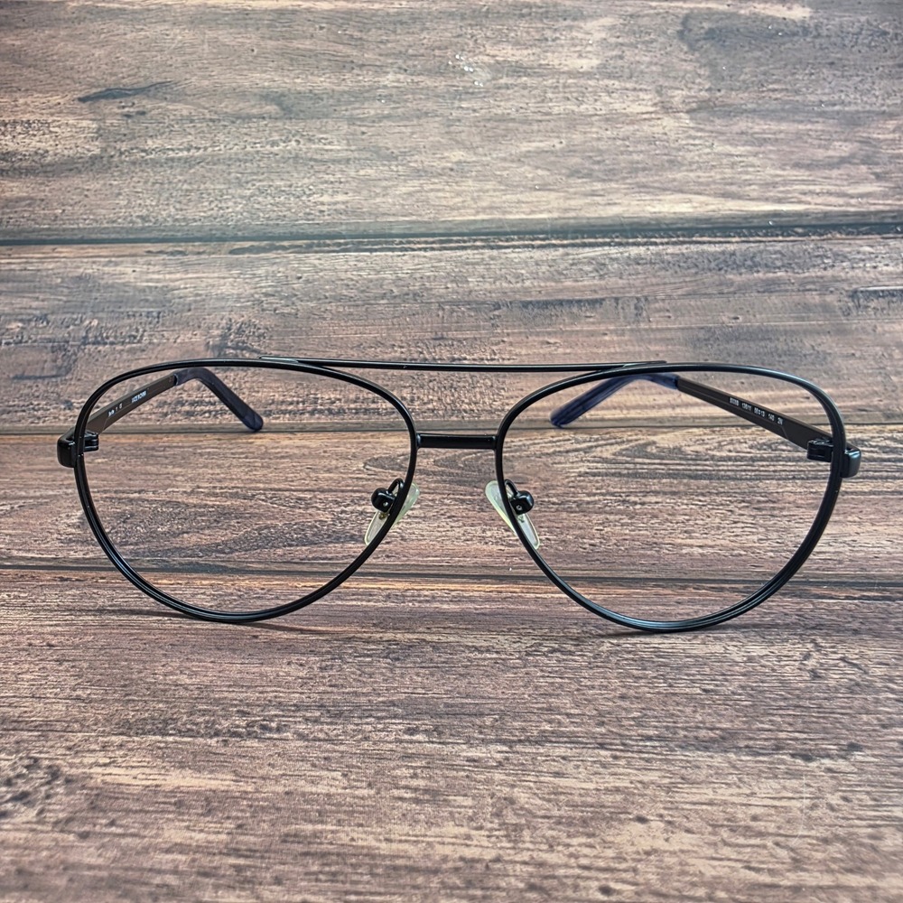 Sferoflex 5008S 136/11 Black Aviator Eyeglass Frames 56-13-140 Mens
